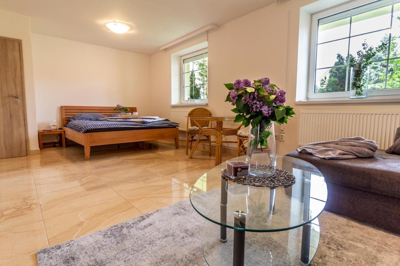 Apartmanovy Dum Vilémovice Extérieur photo